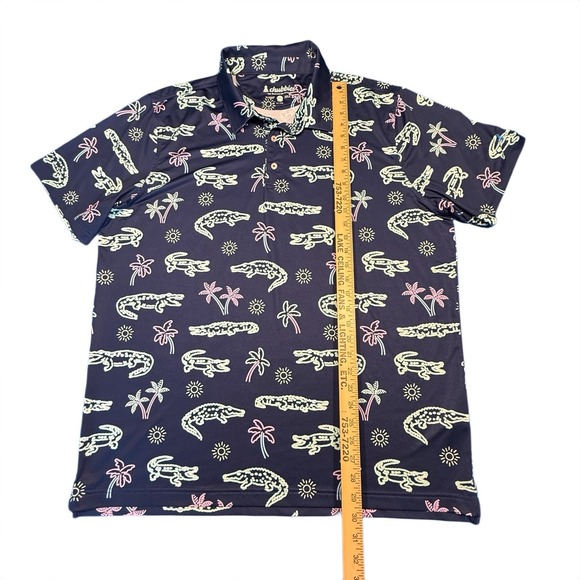 Chubbies The Neon Glade Performance Polo 2.0 in Mens 2XL - Picture 3 of 8